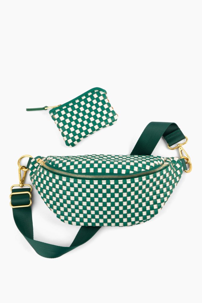 The Woven Wallet - Green/White - Image 4